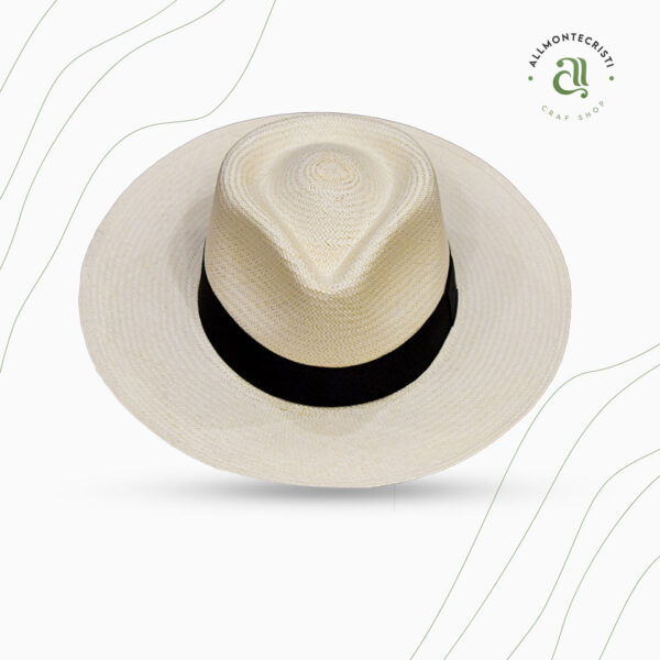 Panama Hat “Fedora Brisa” Natural Toquilla Straw Ecuador