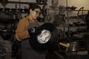 how to clean felted hat