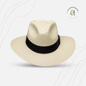 Panama Montecristi Hat Borsalino Style Ecuador