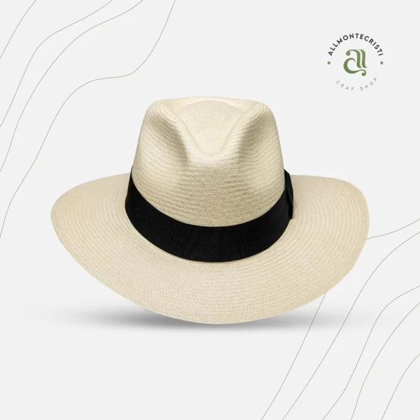 Panama Montecristi Hat Borsalino Style Ecuador