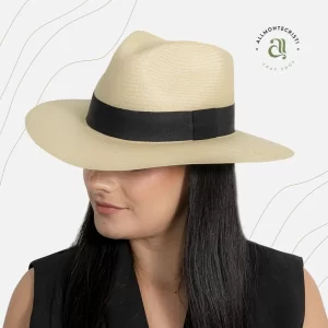 Panama Montecristi Hat Borsalino Style Ecuador