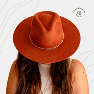 Elegant Felt Hat For Lady