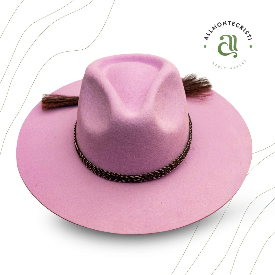 Felt hat in store summer