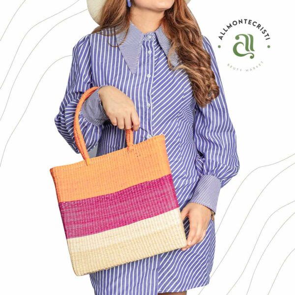 Natural Colored Toquilla Straw Bags