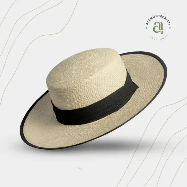 Genuine Panama Hat Handwoven Ecuador