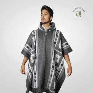 Genuine Ruana Weave Alpaca LLama Native for men