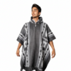 Handmade Andean Alpaca Poncho Hoodie Unisex Wool Poncho Ecuador