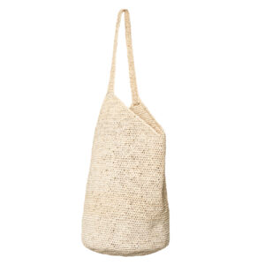 Handmade Raffia Bucket Bag Crochet Straw Summer Tote