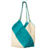 Toquilla Straw & Crochet Tote Handmade Summer Bag Ecuador